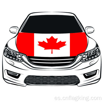 La Copa del Mundo Bandera de Canadá Bandera del capó del coche 100 * 150 cm Bandera del capó del coche de Canadá